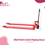 Hand pallet custom panjang 2 meter sesuai standar keamanan dan kebutuhan pelanggan